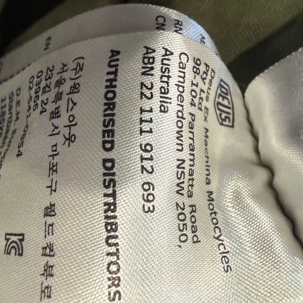 Deus Ex Machina Riders Friend Embroidered Souvenir Jacket Olive M Rare - Picture 15 of 16